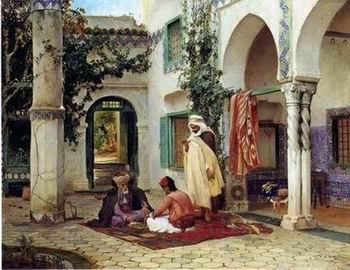 unknow artist Arab or Arabic people and life. Orientalism oil paintings 91 Spain oil painting art